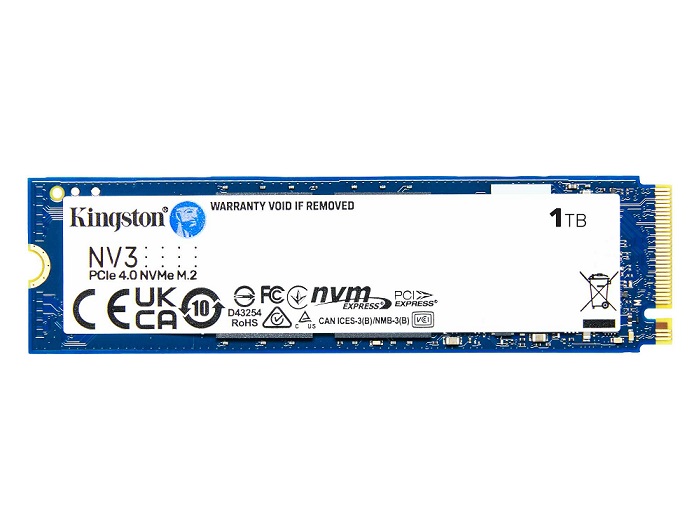 SSD M.2 2280 Kingston NV3 1TB 3D NAND NVMe Gen4 1