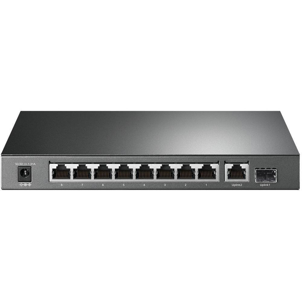 Switch TP-Link TL-SG1210P 10 Portas Gigabit Smart Managed PoE+ SFP 1