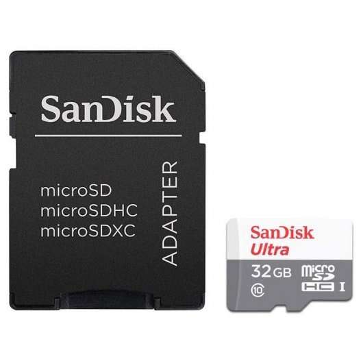 Cartão Memória SanDisk Ultra UHS-I U1 C10 microSDXC 32GB 2