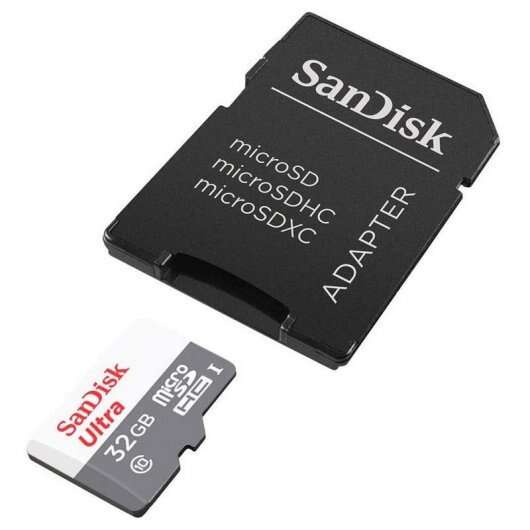 Cartão Memória SanDisk Ultra UHS-I U1 C10 microSDXC 32GB 3