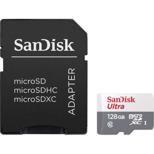 Cartão Memória SanDisk Ultra UHS-I U1 C10 microSDXC 128GB 2