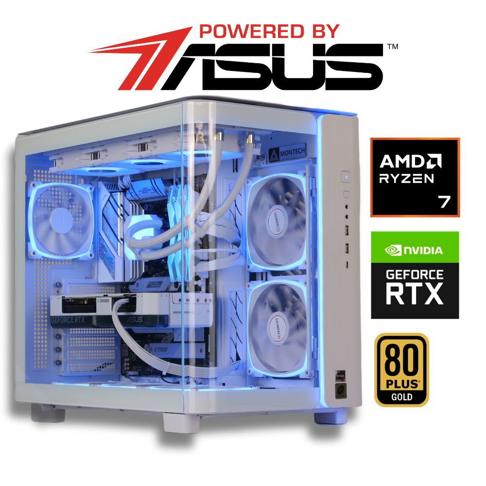 Computador Clickfiel NEMESIS V3 by Asus | AMD 7800X3D | 2TB | 32GB | 4070 Super 1