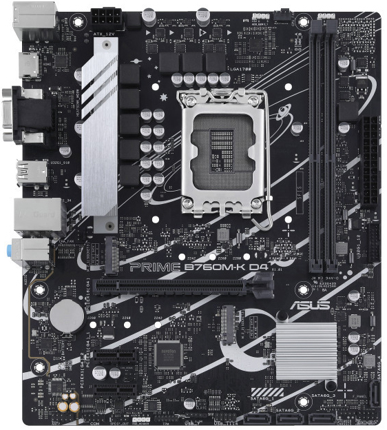 Motherboard Micro-ATX Asus Prime B760M-K D4 1