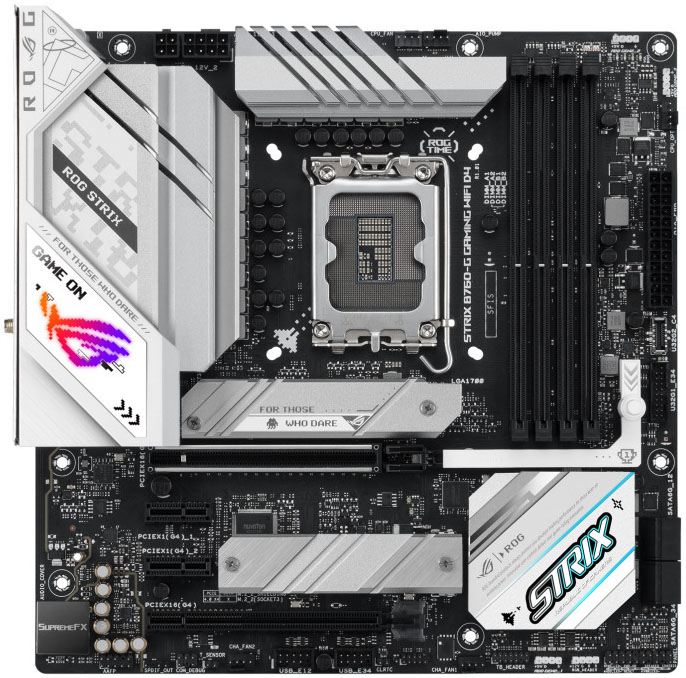 Motherboard Micro-ATX Asus ROG Strix B760-G Gaming WiFi D4 1