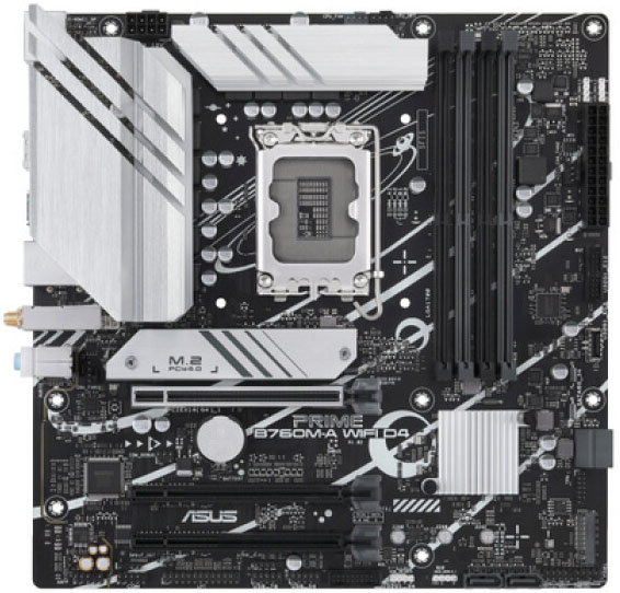 Motherboard Micro-ATX Asus Prime B760M-A WiFi D4 DDR4 1