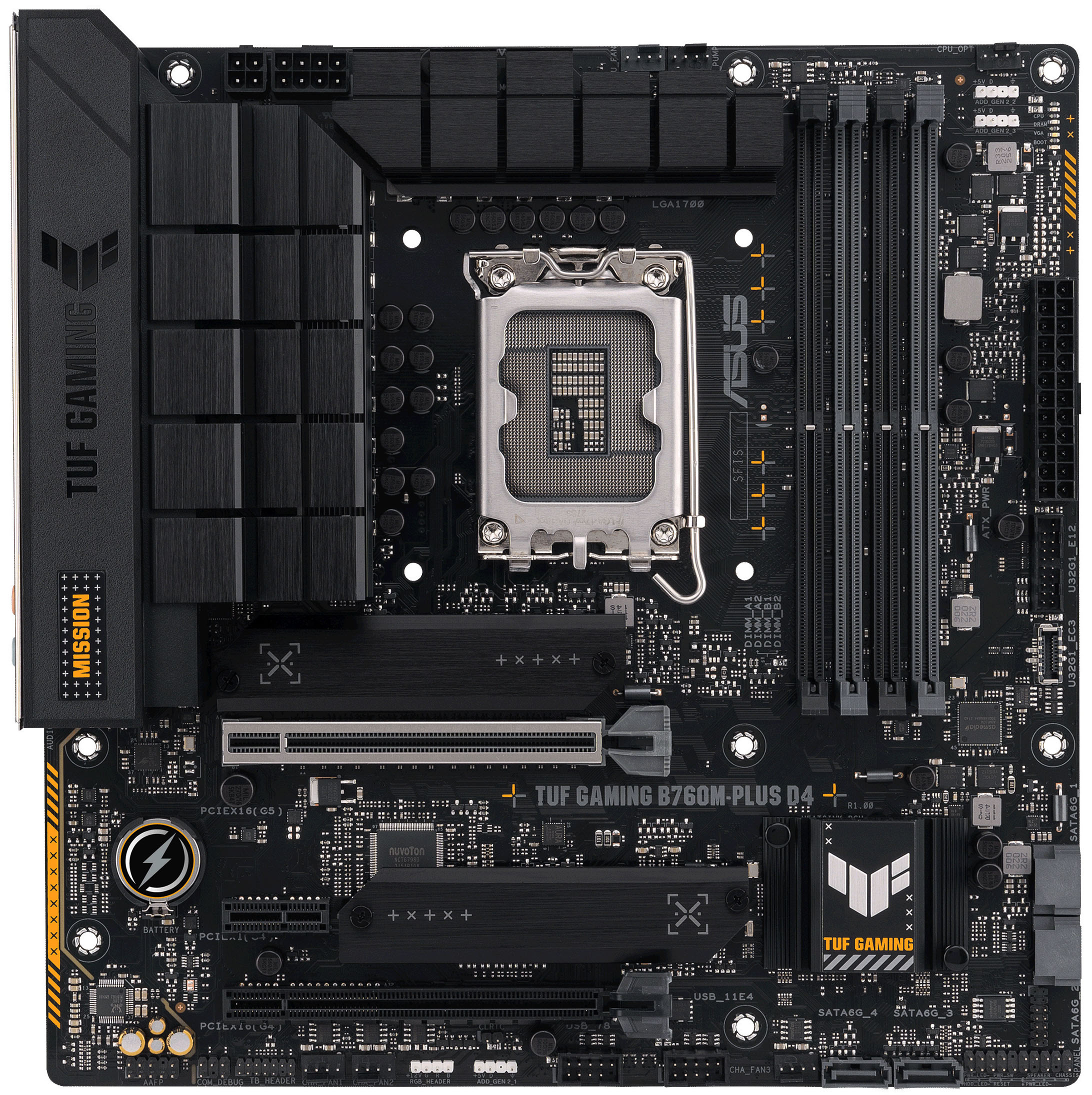 Motherboard Micro-ATX Asus TUF Gaming B760M-Plus D4 DDR4 1