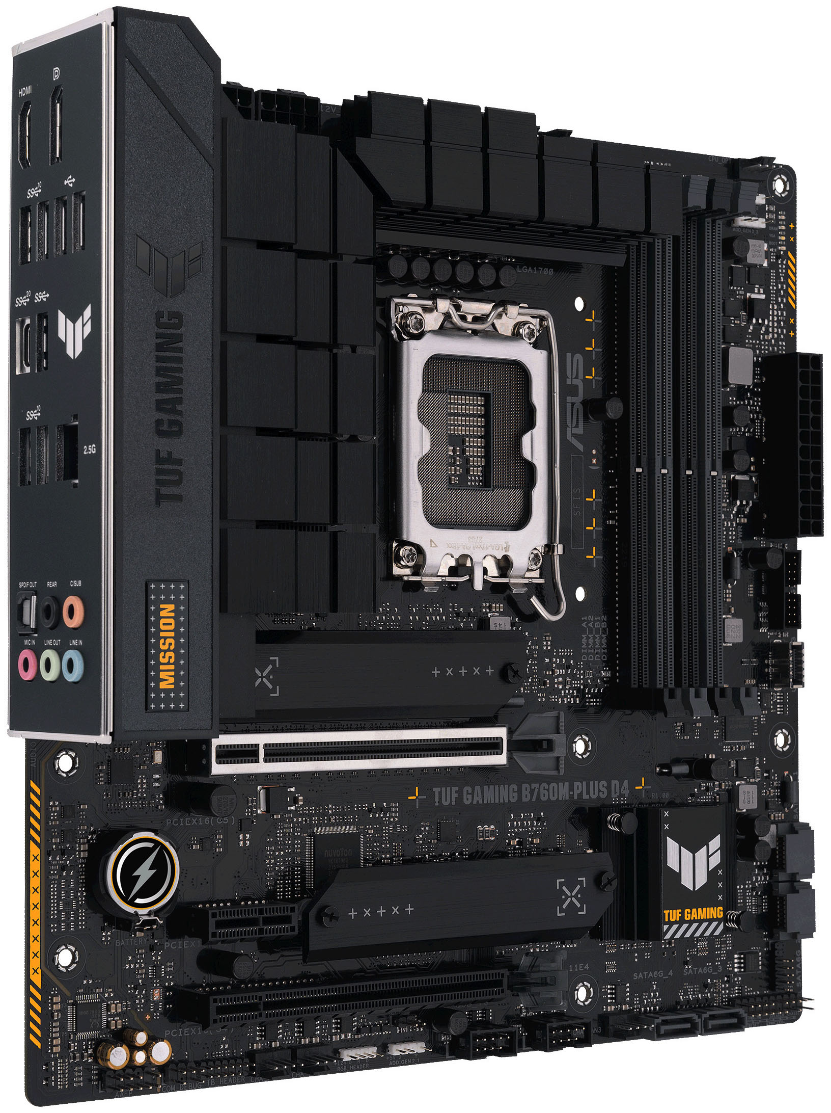 Motherboard Micro-ATX Asus TUF Gaming B760M-Plus D4 DDR4 2