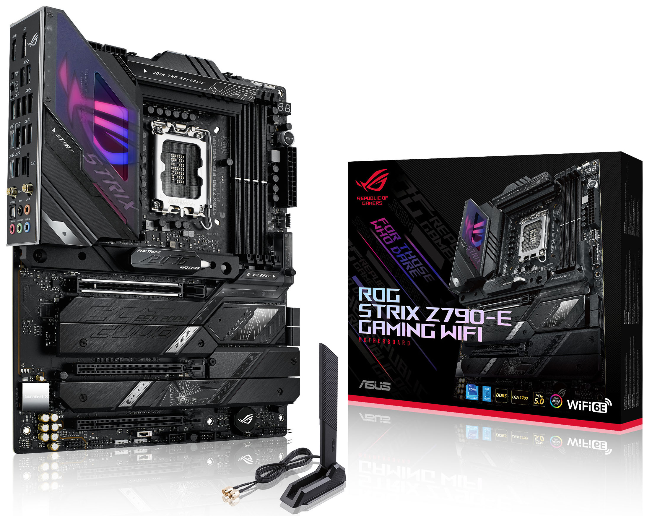 Motherboard ATX Asus ROG Strix Z790-E Gaming WiFi DDR5 3