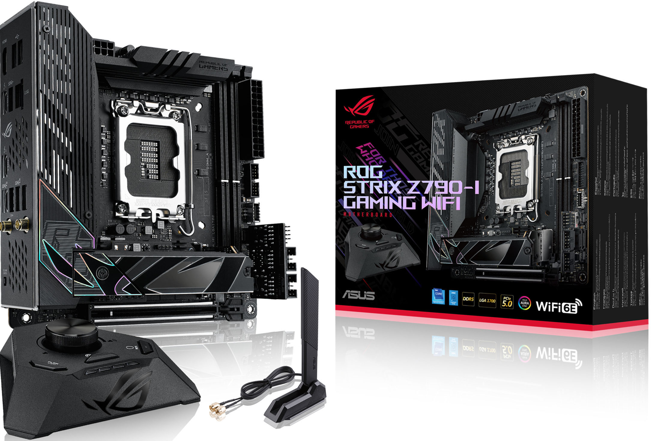 Motherboard Mini-ITX Asus ROG Strix Z790-I Gaming WiFi DDR5 3