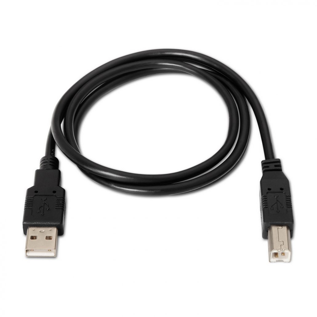 Cabo Aisens USB 2.0 Type-A M p/ Type-B M Impressora 4.5m Preto 2