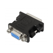 Adaptador Aisens DVI para SVGA, 24+5/Macho-HDB15/Fêmea Preto image