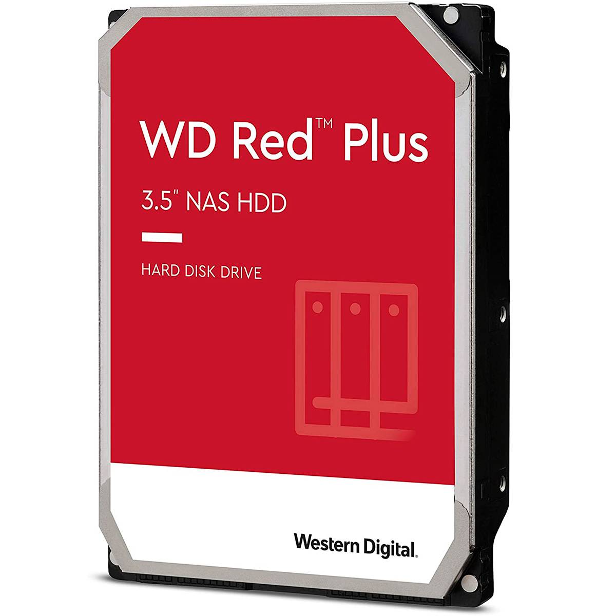 Disco Rígido 3.5“ Western Digital Red Plus 8TB 5400RPM 256MB SATA III 1