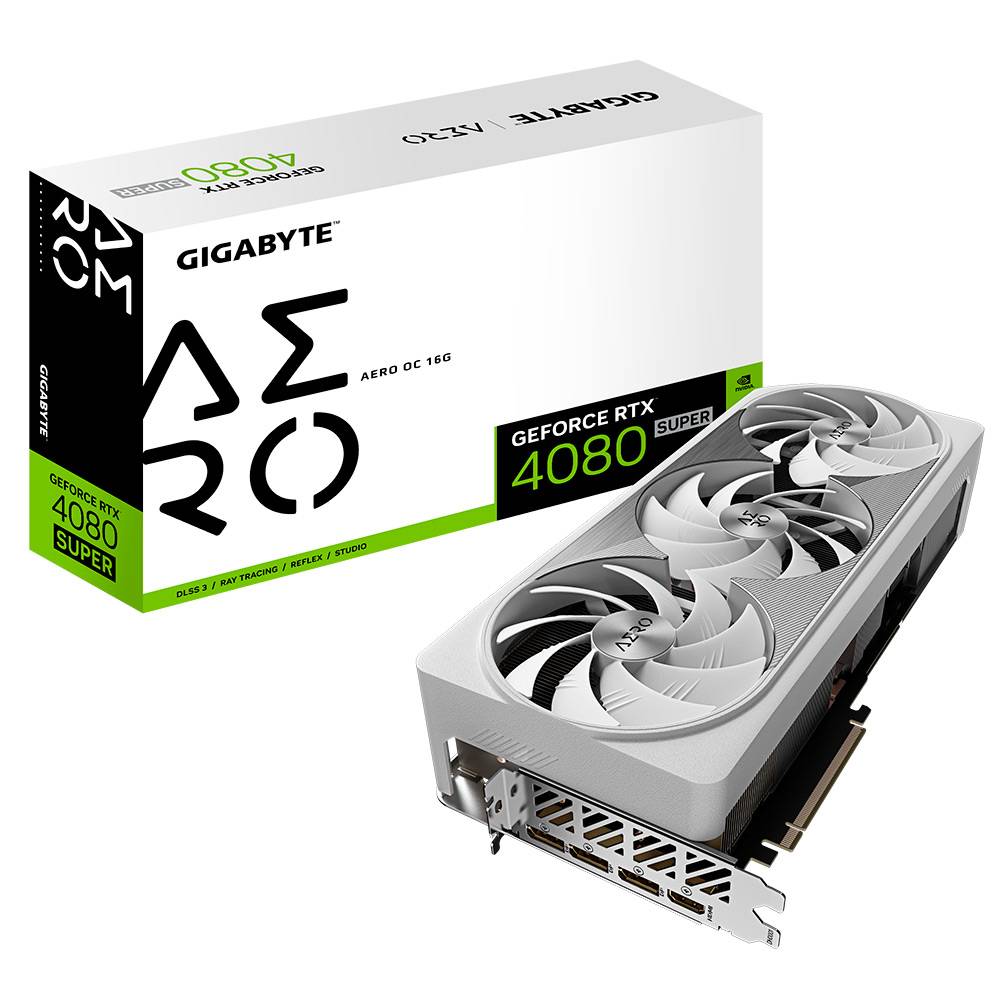 Placa Gráfica Gigabyte RTX 4080 Super Aero OC 16GB GDDR6X DLSS3 1