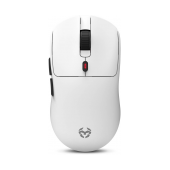Rato Óptico Krom Klever Superlight Wireless Gaming 10000DPI Branco image