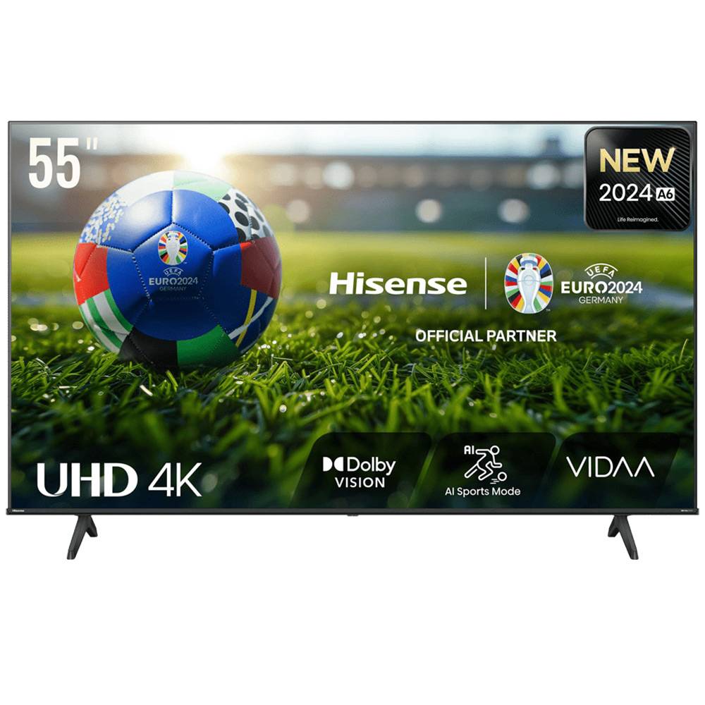 Televisão Smart TV Hisense 55A6N (2024) 55“/139,7cm LED 4K UHD VIDAA 1