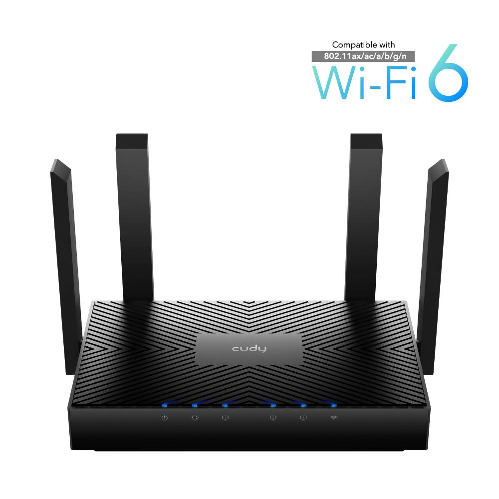 Router Cudy WR3000 AX3000 Dual-Band WiFi 6 Mesh Gigabit 1