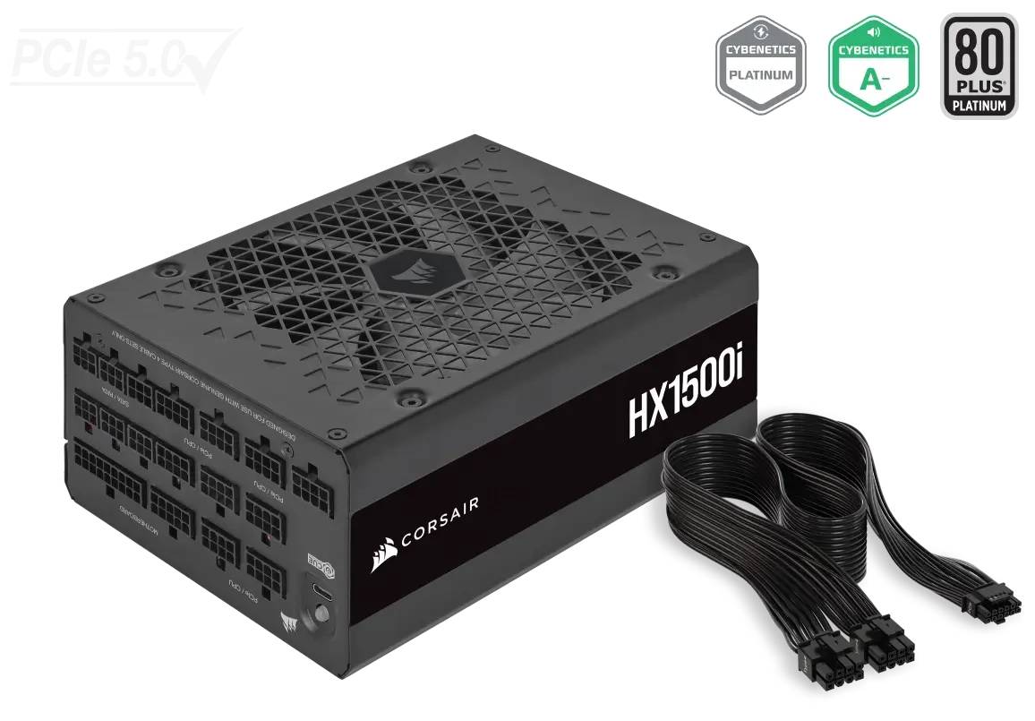 Fonte de Alimentação ATX Corsair HX1500i 1500W 80 Plus Platinum Full Modular 4