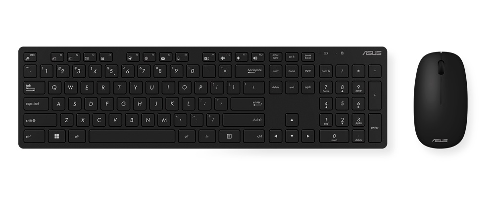 Teclado + Rato Asus W5000 Wireless Preto 1