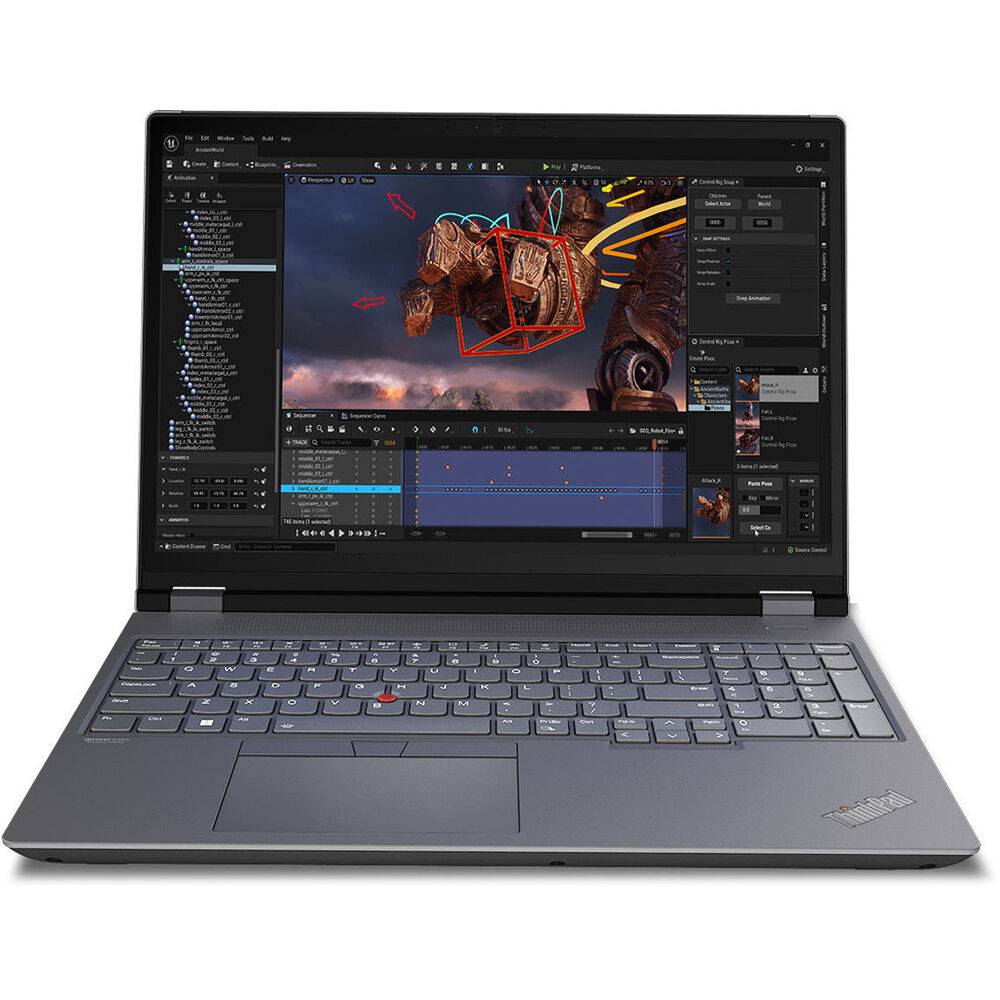 Portátil Lenovo ThinkPad P16 16“ WUXGA | i7-13700HX | 16GB | 512GB | RTX A1000 | W11Pro 1