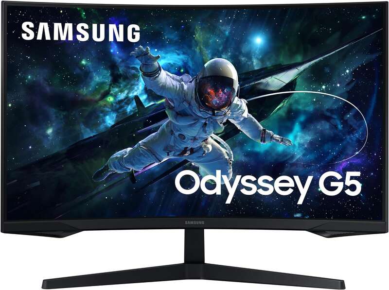 Monitor Curvo Samsung Odyssey G5 LS32CG552EUXEN 32“ LED QHD 165Hz 1