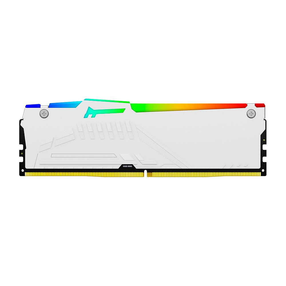 Memória RAM Kingston Fury Beast RGB White (AMD Expo) 16GB (1x16GB) DDR5-5200MHz 1R CL36 Branca 3