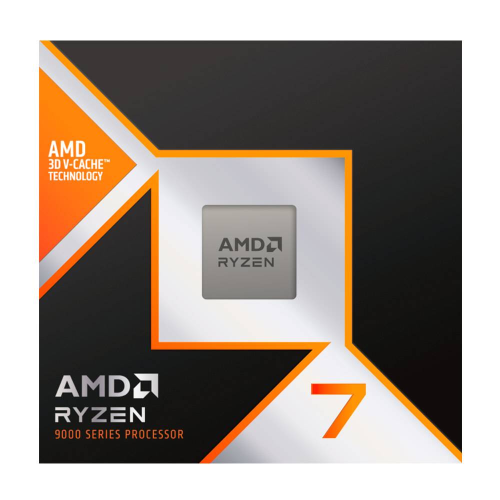 Processador AMD Ryzen 7 9800X3D 8-Core 4.7GHz c/ Turbo 5.2GHz 3