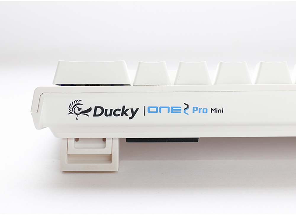 Teclado Mecânico Ducky ONE 2 Pro 60% RGB Pure White MX Silent Red PT 3