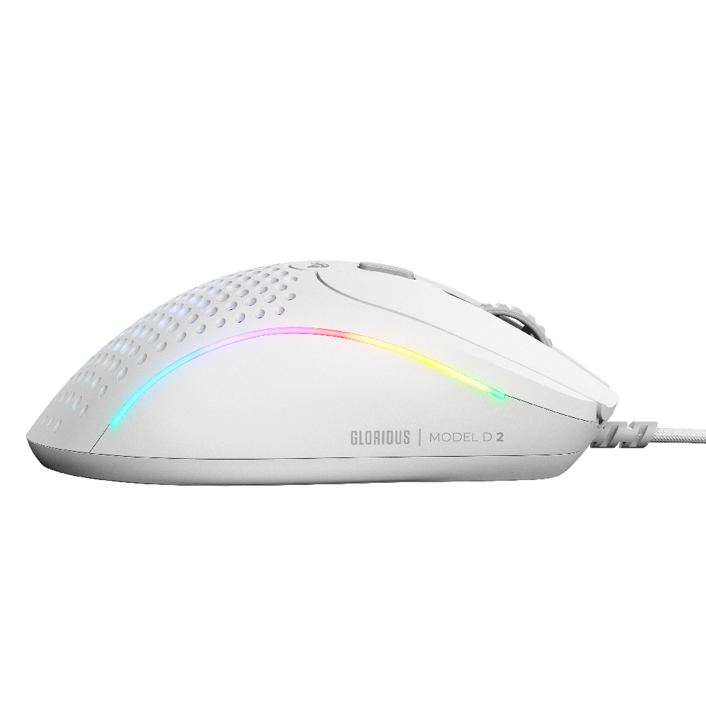 Rato Gaming Glorious Model D 2 Branco 3