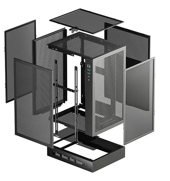 Caixa Mini-ITX Deepcool CH170 Digital Preta 4