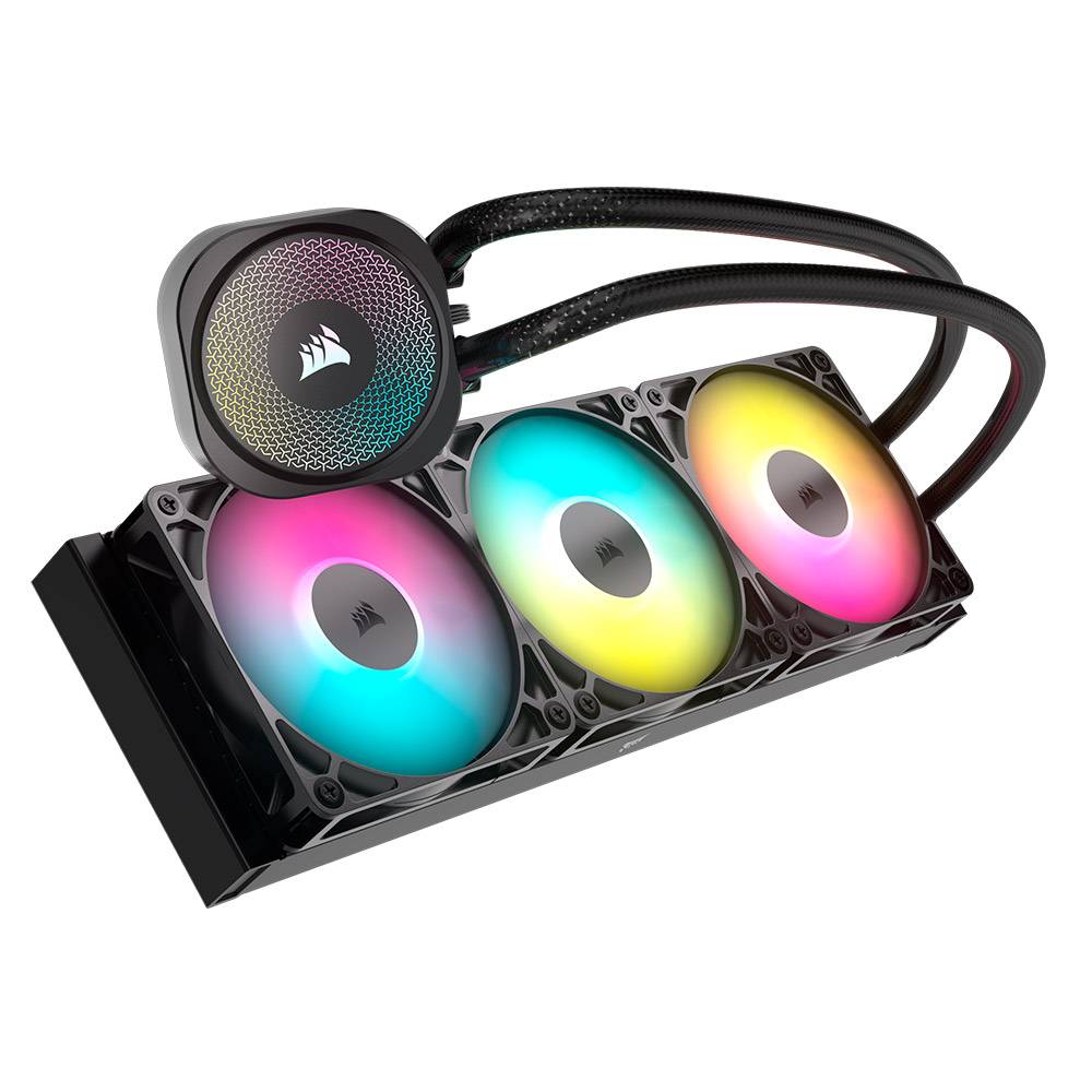 Water Cooler CPU Corsair Nautilus 360 RS ARGB 360mm Preto 2