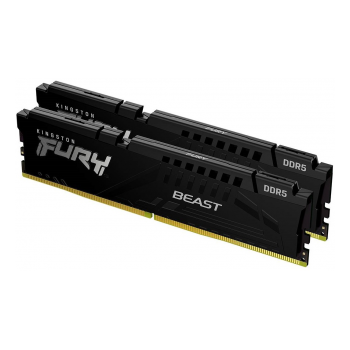 Memória RAM Kingston Fury Beast 32GB (2x16GB) DDR5-5600MHz CL36 Preta