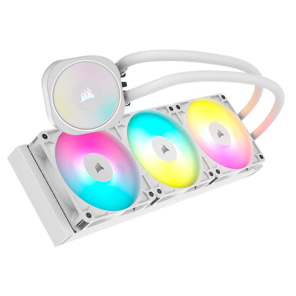 Water Cooler CPU Corsair Nautilus 360 RS ARGB 360mm Branco 2