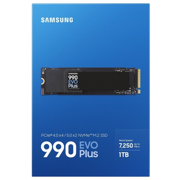 SSD M.2 2280 Samsung 990 EVO Plus 1TB TLC V-NAND NVMe Gen5 3