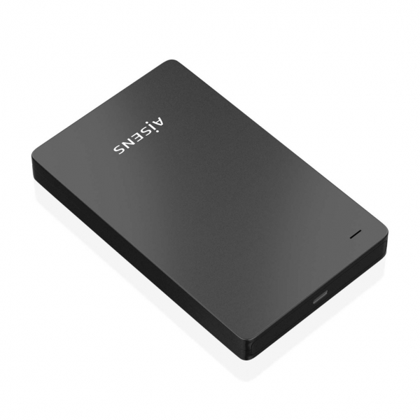 Caixa Externa Aisens ASE-2542B 2.5“ HDD/SSD USB-C Preto 1