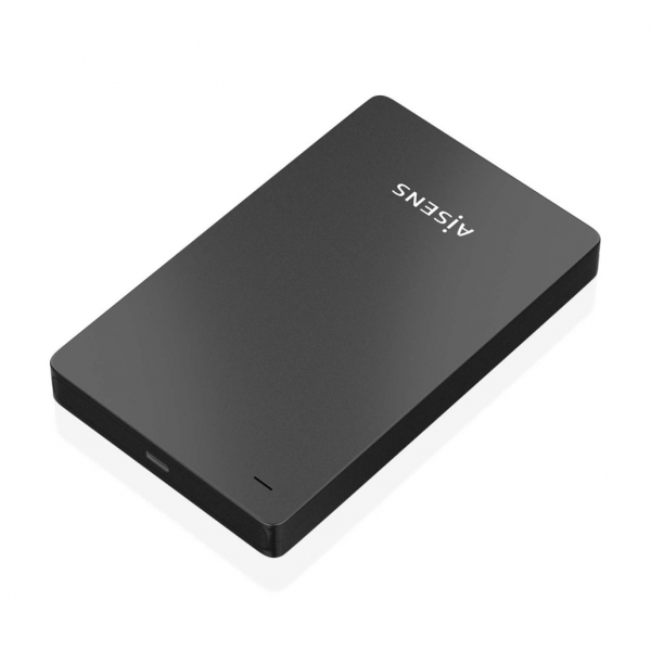 Caixa Externa Aisens ASE-2542B 2.5“ HDD/SSD USB-C Preto 2