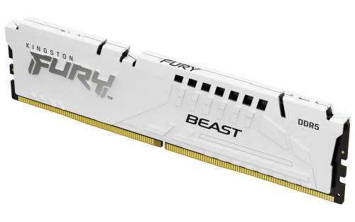 Memória RAM Kingston Fury Beast White (AMD Expo) 32GB (2x16GB) DDR5-6000MHz CL30 Branca 2