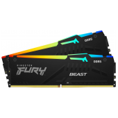 Memória RAM Kingston Fury Beast RGB 32GB (2x16GB) DDR5-6000MHz 2R CL30 Preta image