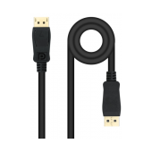Cabo DisplayPort 1.4 Nanocable M/M 8K 2m Preto image