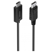 Cabo Aisens Conversor DisplayPort - HDMI 0.6 m 4K-60Hz Preto image