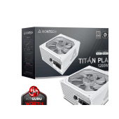 Fonte de Alimentação Montech Titan PLA 1200W 80 Plus Platinum PCIE5 Branca image