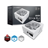 Fonte de Alimentação Montech Titan PLA 850W 80 Plus Platinum PCIE5 Branca image