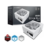Fonte de Alimentação Montech Titan PLA 750W 80 Plus Platinum PCIE5 Branca image