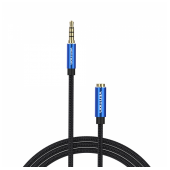 Cabo Extensão de Áudio Vention Estereo TRSS Jack 3.5mm M p/ Jack 3.5mm F 1.5m Azul image