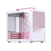 Caixa Micro-ATX Jonsbo Z20 Branco/Rosa image