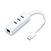 Hub TP-Link 3-Port USB 3.0 + RJ45 Ethernet image