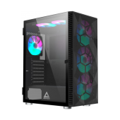 Caixa ATX Montech X3 Mesh RGB Vidro Temperado Preto image