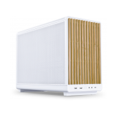 Caixa Micro-ATX Lian Li x Dan Cases A3 Branca Madeira image
