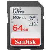 Cartão de Memória SD SanDisk Ultra 64GB SDHC UHS-I/SDXC UHS-I 140MB/s image