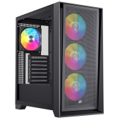 Caixa ATX Einarex Pulse P600 RGB Vidro Temperado Preto image