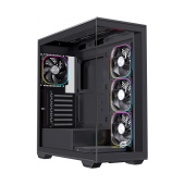 Caixa ATX Einarex Prisma S700 RGB Vidro Temperado Preto image